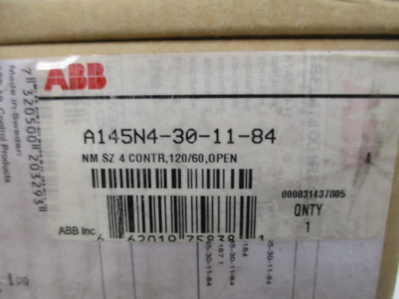 ABB A145N4-30-11-84 110-120V 135A NSMP