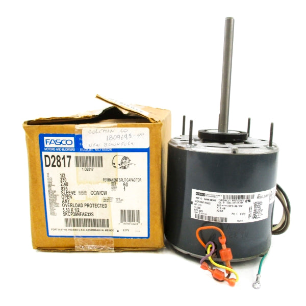 FASCO D2817 5KCP39NFAE32S 230V 2.40A NSMP