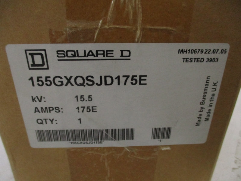 SQUARE D 155GXQSJD175E 175EA NSFS