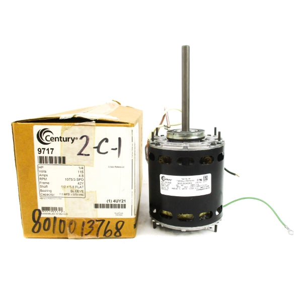 CENTURY 9717 DE3H036N 115V 4.8A NSMP