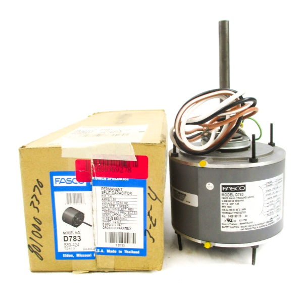 FASCO D783 208/230V 1.58A NSMP