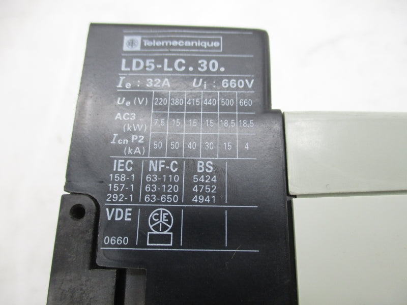 TELEMECANIQUE LD5-LC130FC 100/110-120V 32A NSMP