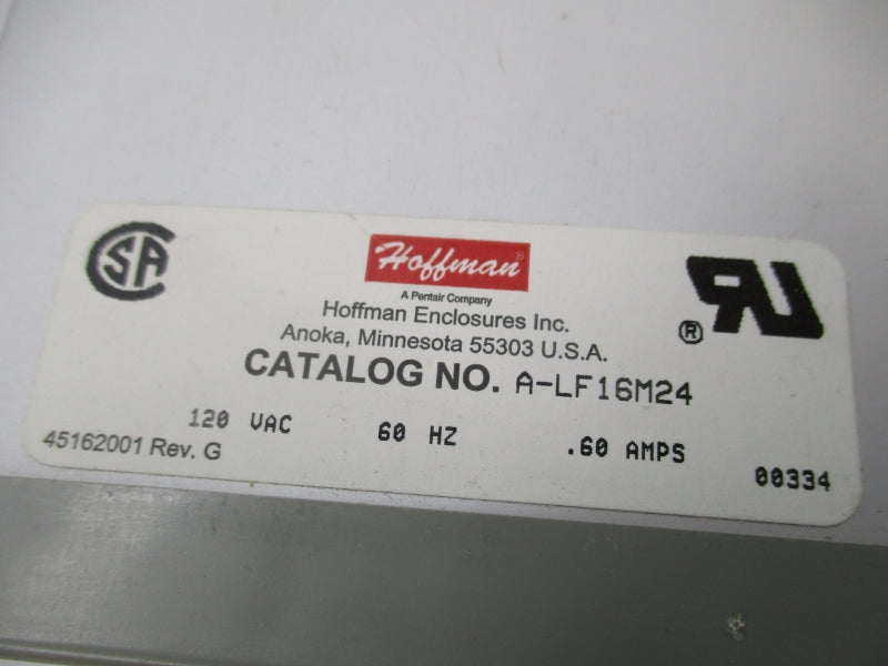 HOFFMAN A-LF16M24 120VAC .60A NSMP