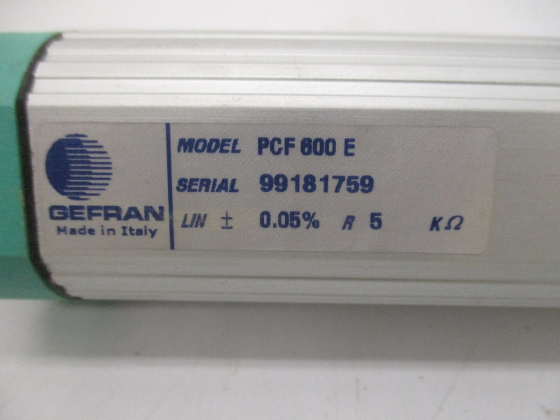 GEFRAN PCF600E NSMP