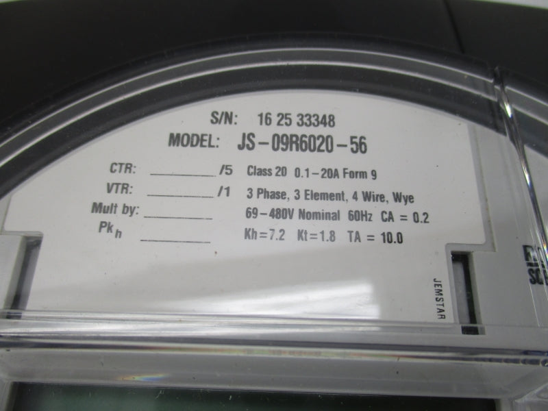 JEMSTAR JS-09R6020-56 69-480V 0.1-20A NSNP