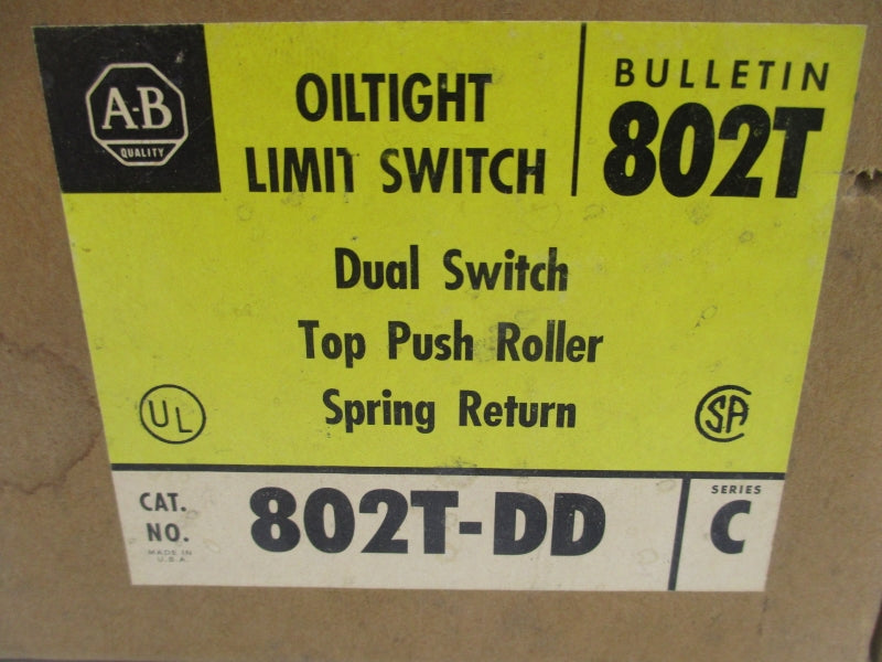 ALLEN BRADLEY 802T-DD SER. C 600VAC (BR/YL) NSMP