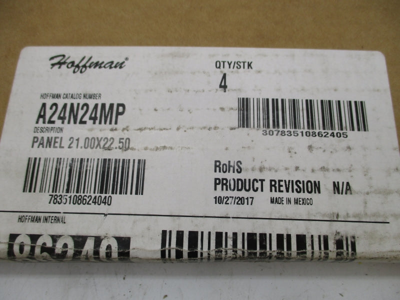 HOFFMAN A24N24MP 21.00X22.50 (PKG OF 4) NSMP
