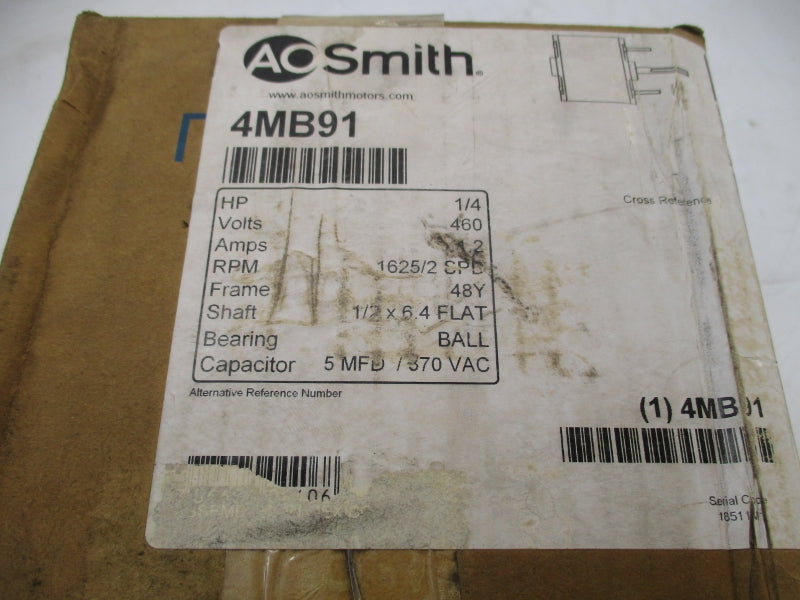A.O. SMITH F48U65A01 4MB91 460V 1.2A NSFS