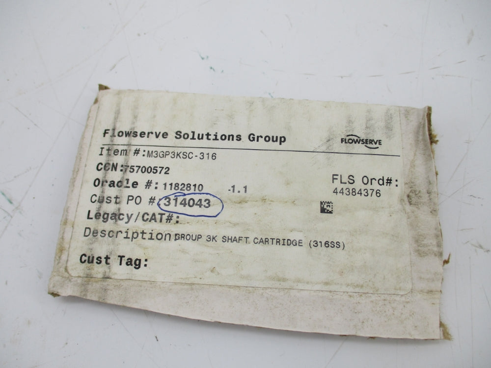 FLOWSERVE M3GP3KSC-316 NSNP