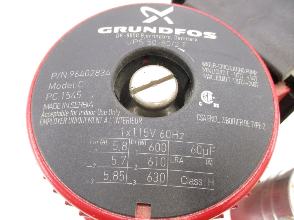 GRUNDFOS UPS50-80/2F 96402834 NSNP