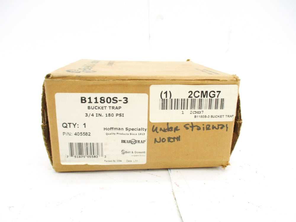 BELL & GOSSETT B1180S-3 405582 NSFS