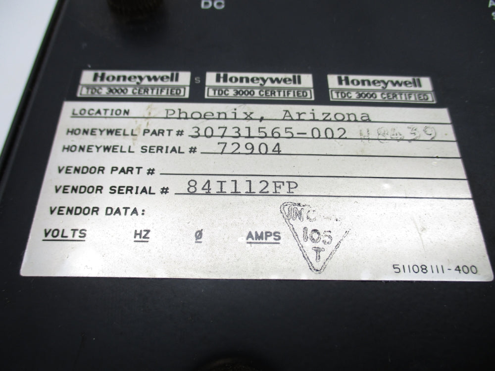 HONEYWELL 30731565-002 UNMP