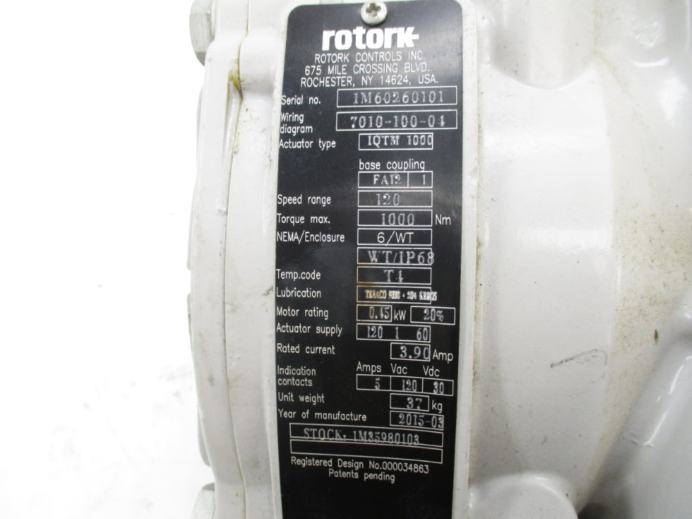 ROTORK IQTM1000FA141 NSNP