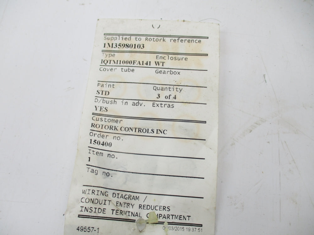 ROTORK IQTM1000FA141 NSNP