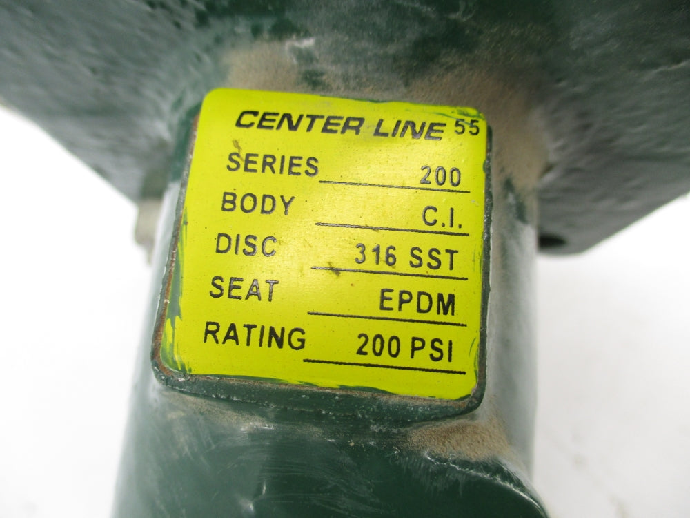 CENTER LINE 200 200PSI 8" NSNP