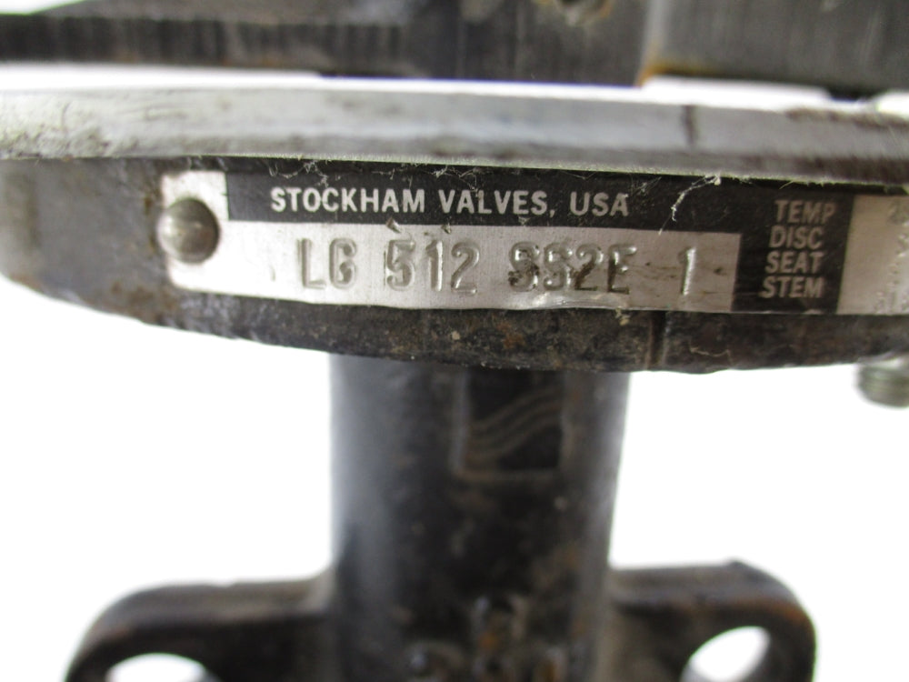 STOCKHAM VALVES LG512SS2E 1 8" UNMP