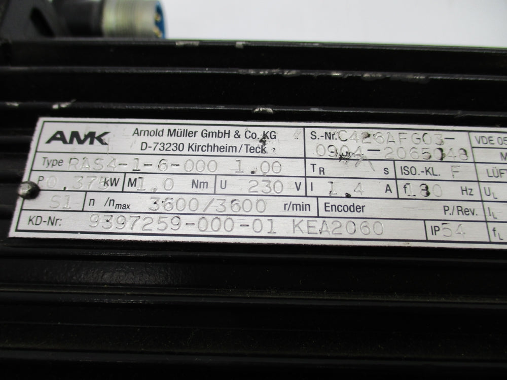 AMK RAS4-1-6-000 (AS PICTURED) NSNP