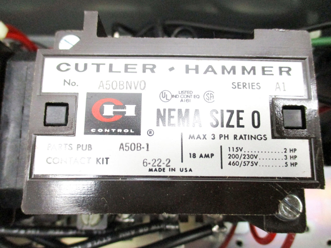 CUTLER HAMMER A70BG0 SER. B1 NSNP