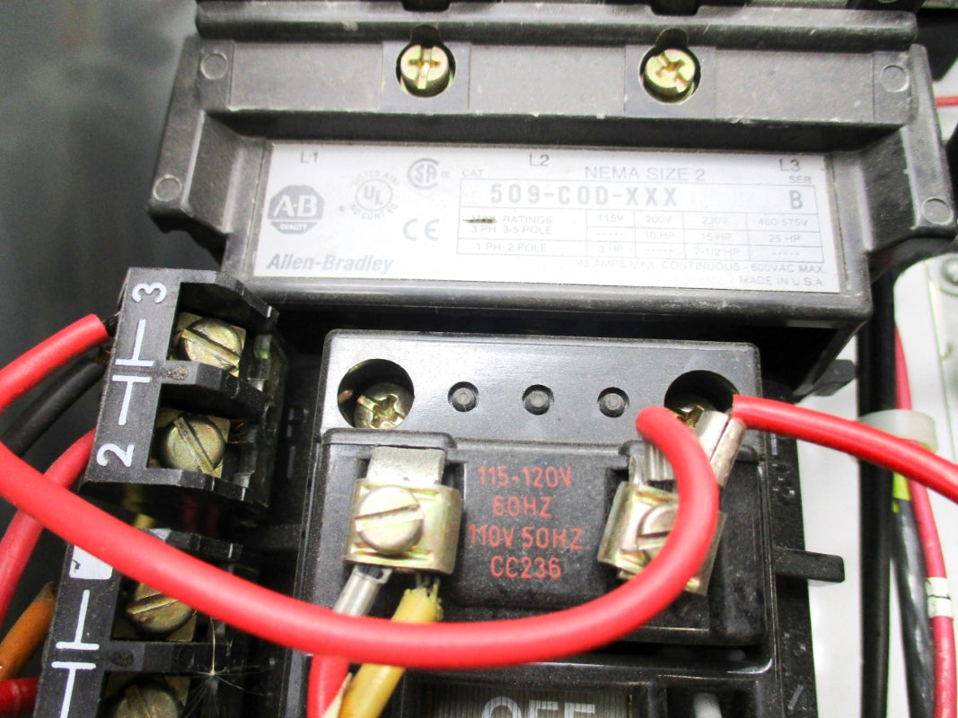 ALLEN BRADLEY 512-CAB-A1J-6P-25R SER. 1 UNMP