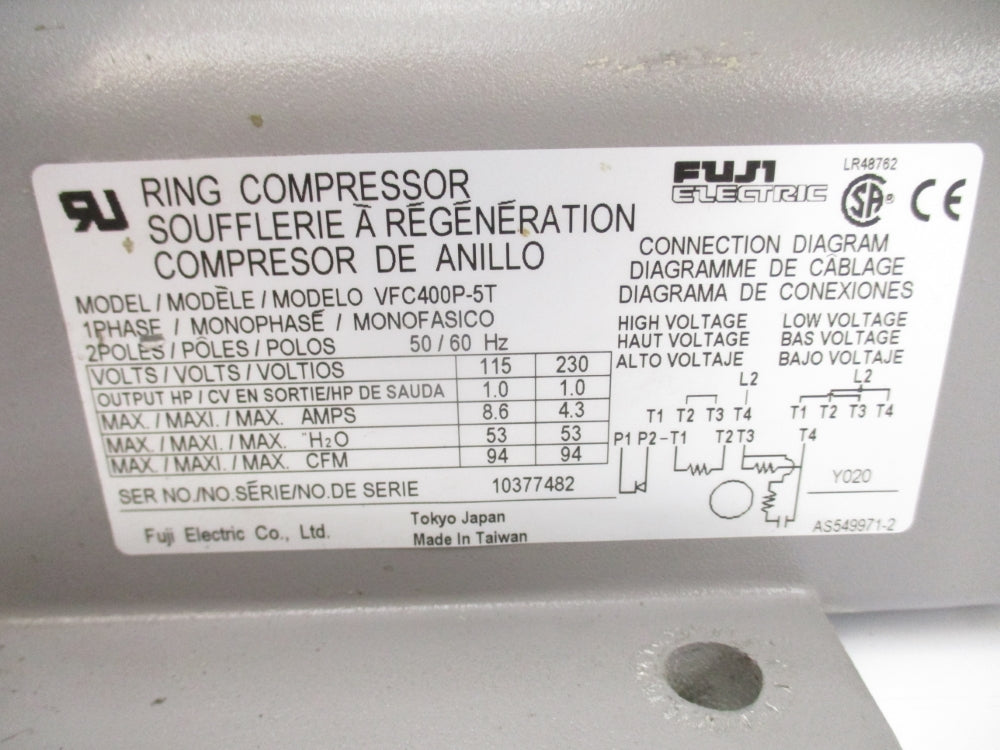 FUJI ELECTRIC VFC400P-5T UNMP