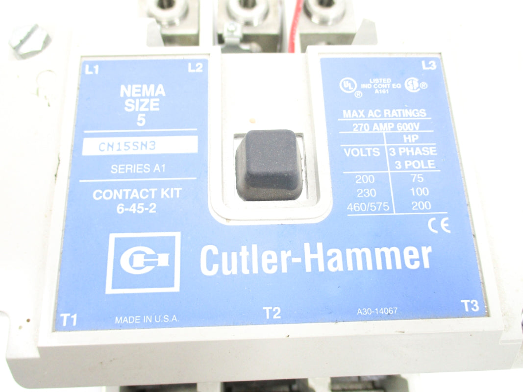 CUTLER HAMMER CN15SN3 SER. A1 UNMP