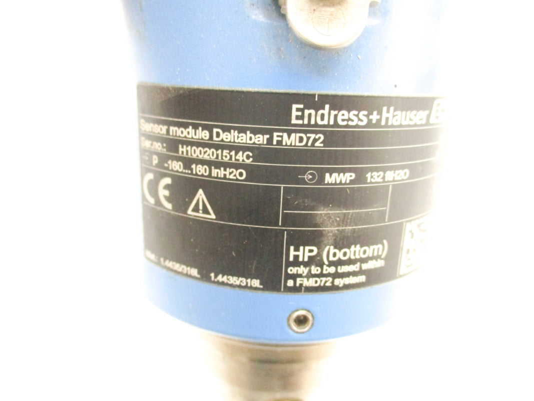 ENDRESS+HAUSER FMD72 HP UNMP