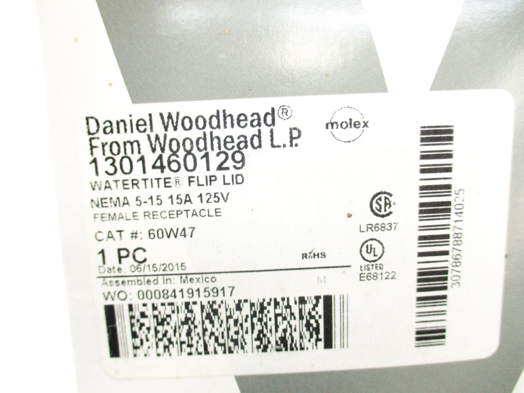 DANIEL WOODHEAD 1301460129 60W47 NSMP