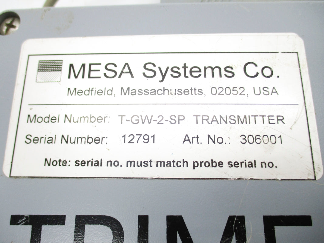 MESA SYSTEMS T-GW-2-SP 306001 UNMP