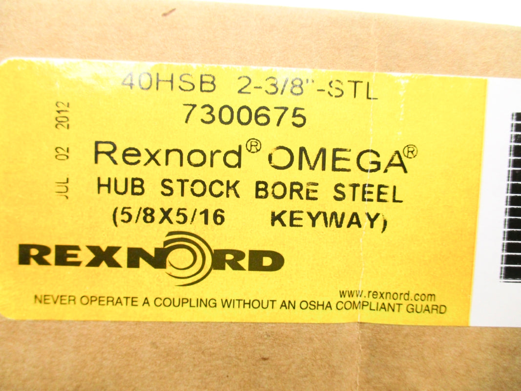 REXNORD 7300675 40HSB 2-3/8"-STL NSMP