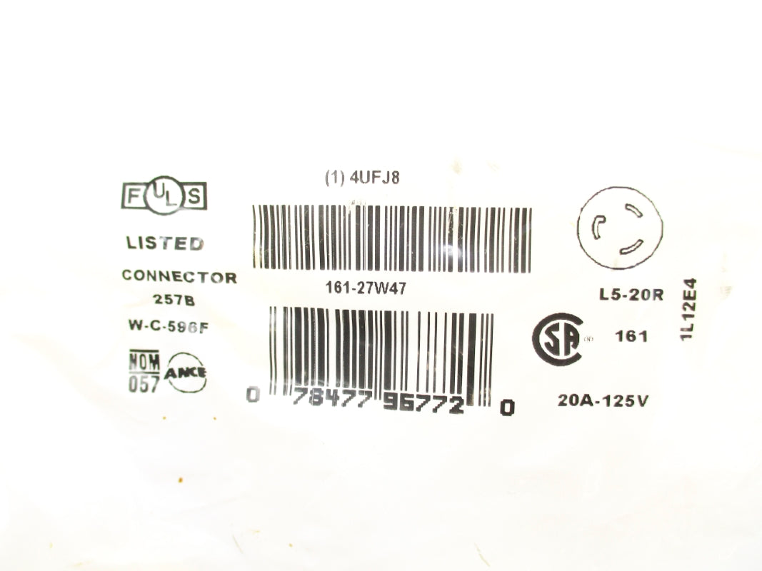 LEVITON 161-27W47 (PKG OF 10) NSMP