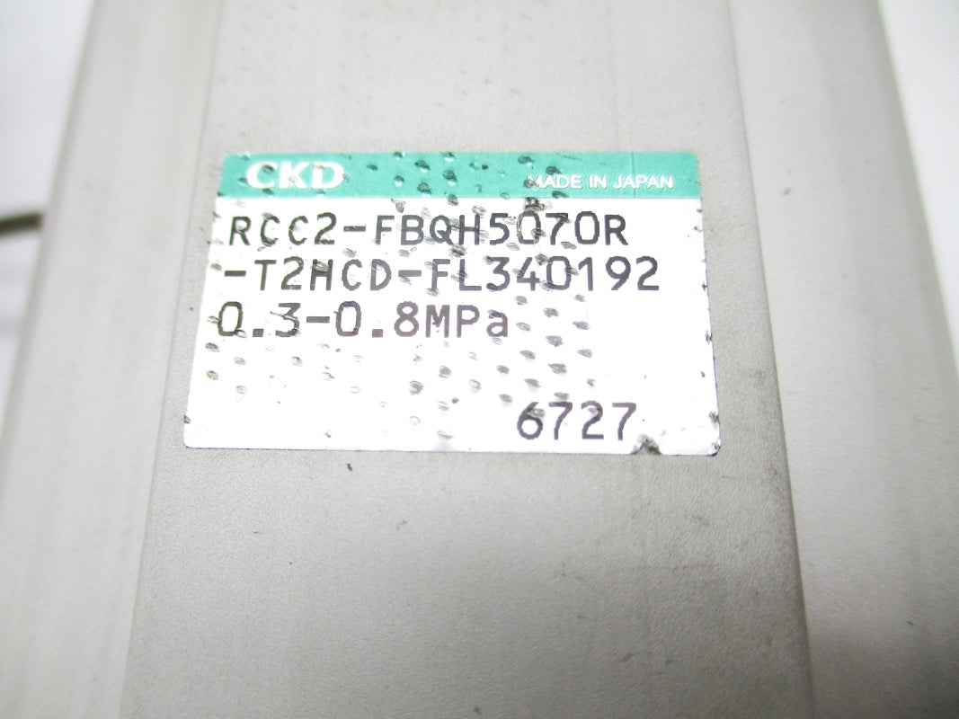 CKD RCC2-FBQH5070R-T2HCD-FL340192 0.3-0.8MPA UNMP