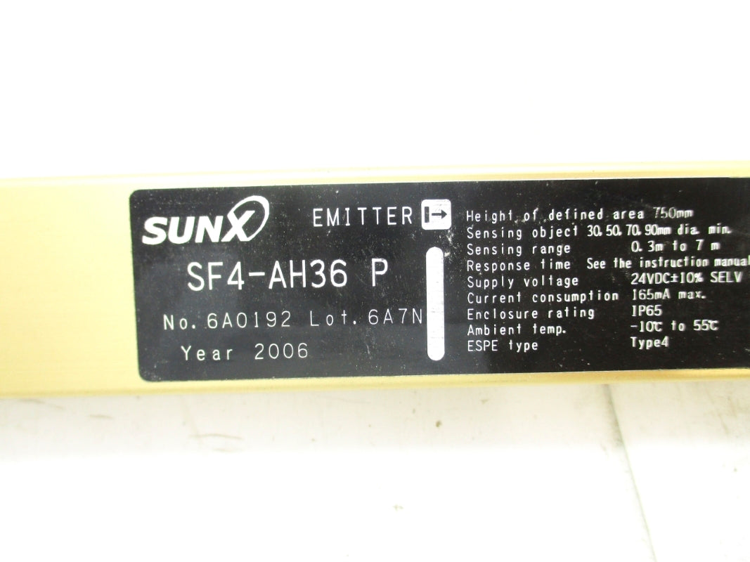 SUNX SF4-AH36-EMITTER NSNP
