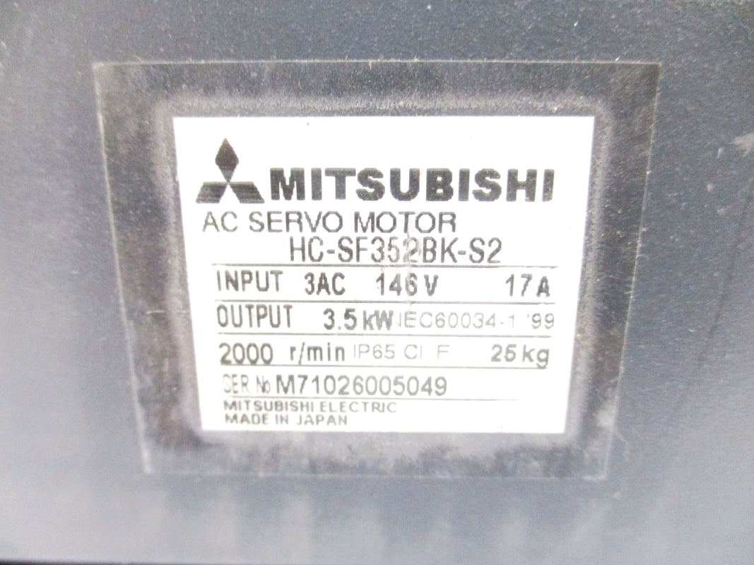 MITSUBISHI HC-SF352BK-S2 UNMP