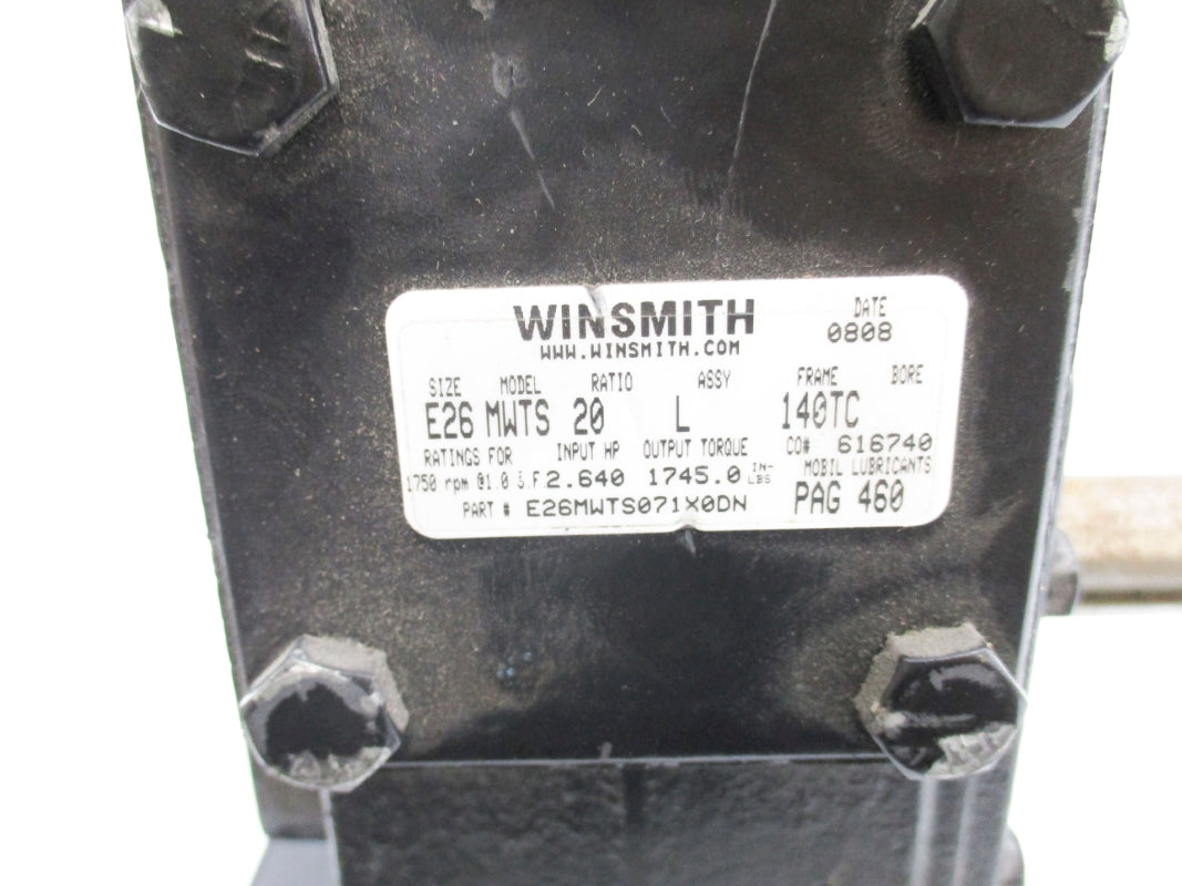 WINSMITH E26MWTS071X0DN VM3558T NSNP