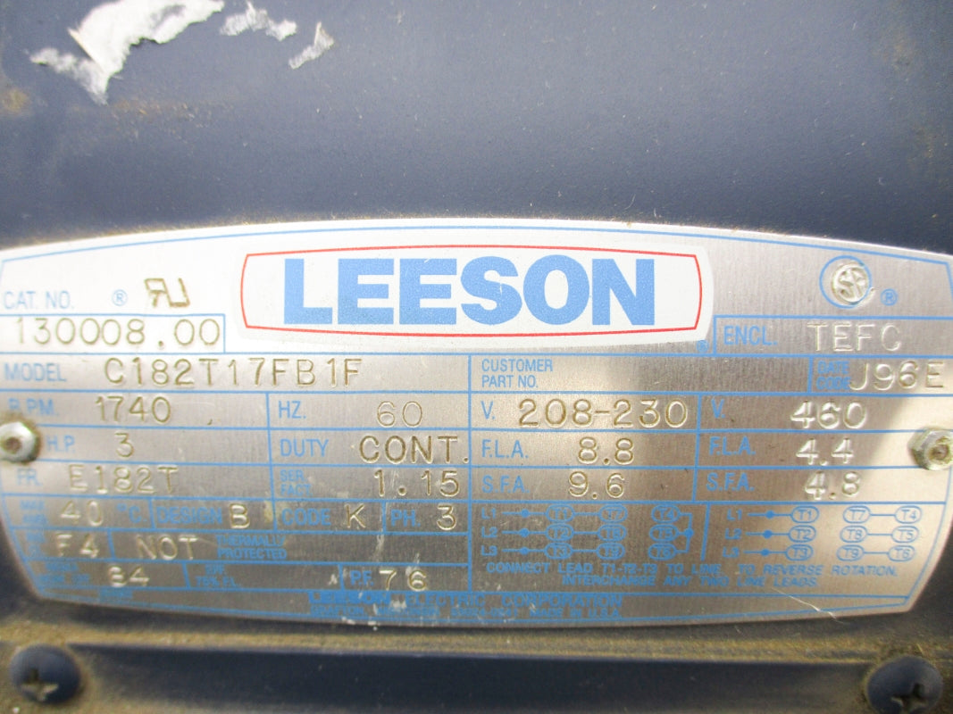 LEESON C182T17FB1F 130008.00 UNMP