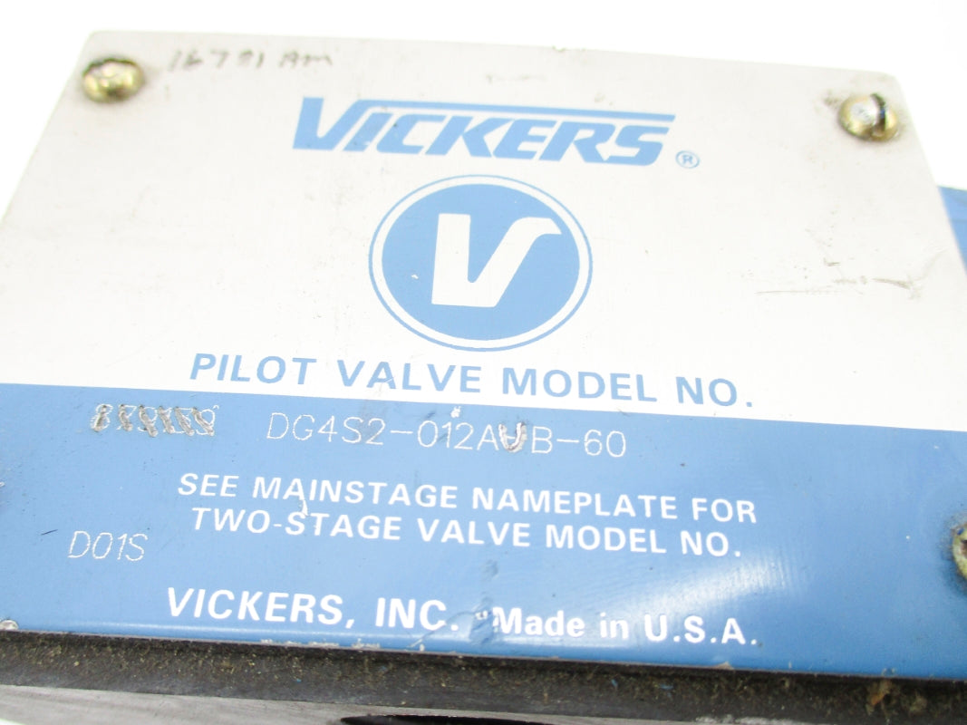 VICKERS DG4S2-012A-B-60 110/120V UNMP