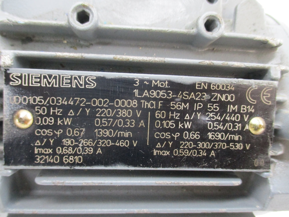 SIEMENS 1LA9053-4SA23-ZN00 AM012F NSNP