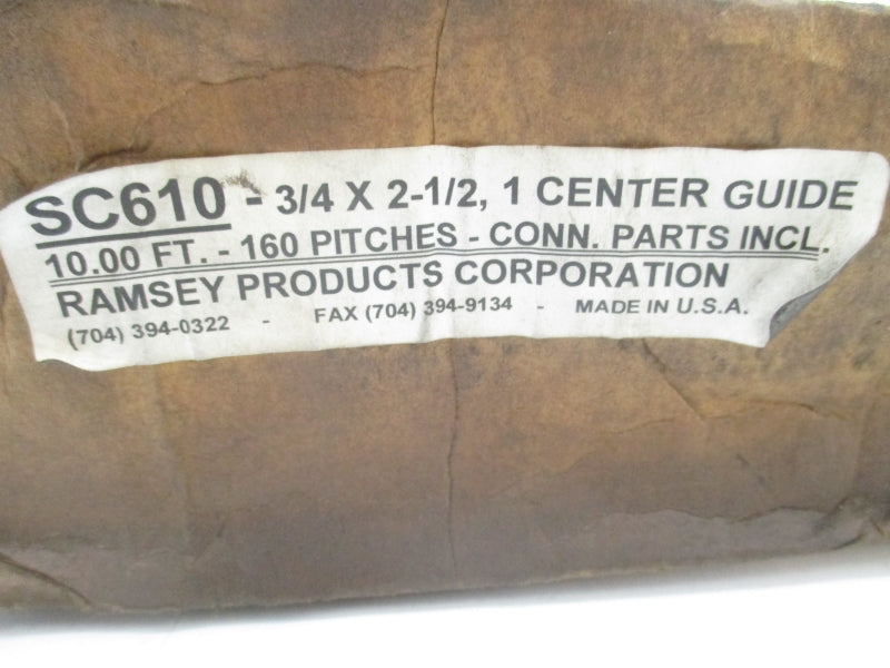 RAMSEY PRODUCTS SC610-3/4X2-1/2 NSFS