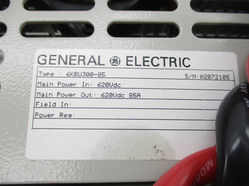 GENERAL ELECTRIC 6KBU300-85 620VDC 85A NSMP