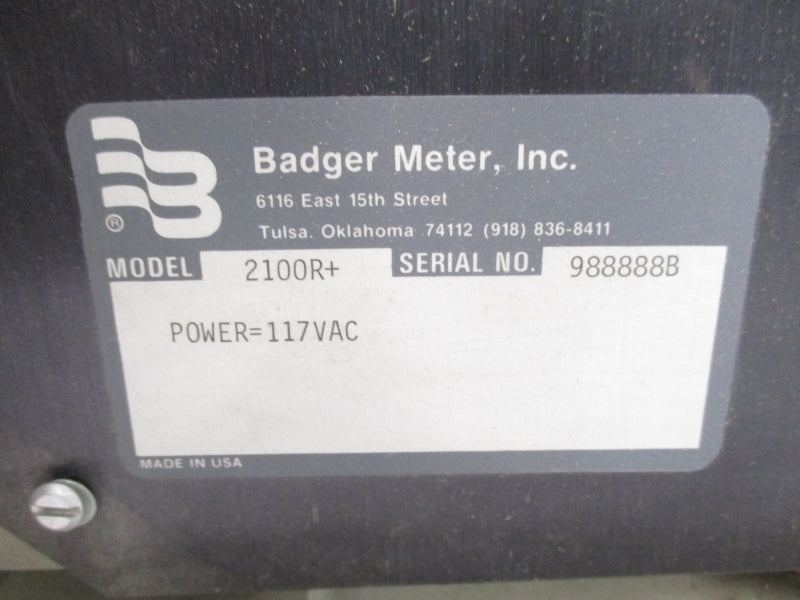 BADGER METER 2100R+ UNMP