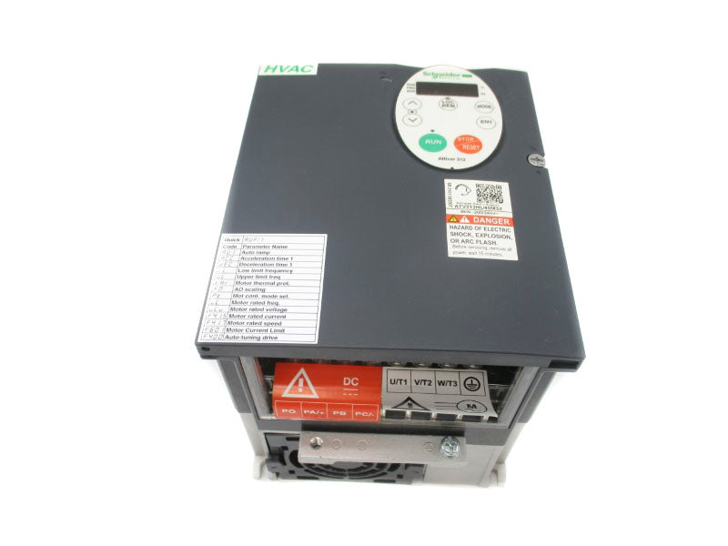 SCHNEIDER ELECTRIC ATV212HU40M3X 240V 17.5A NSNP