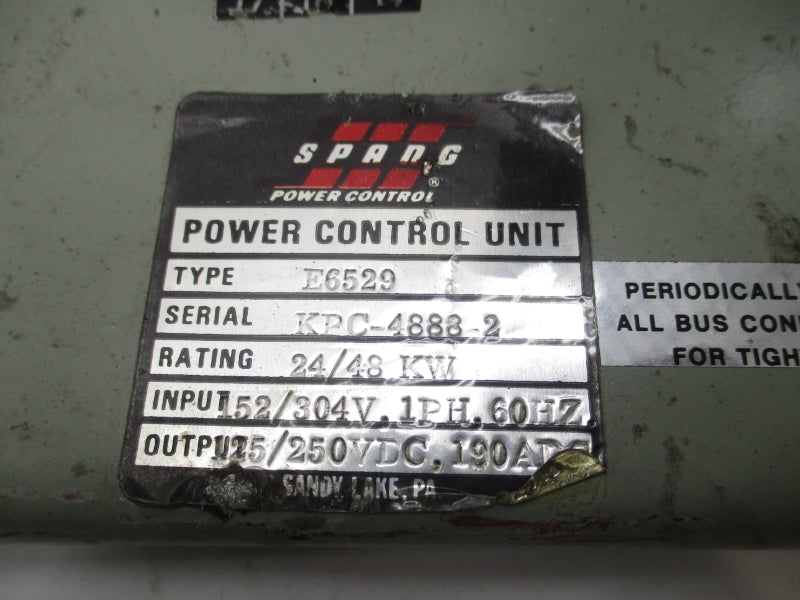 SPANG E6529 152/304V UNMP