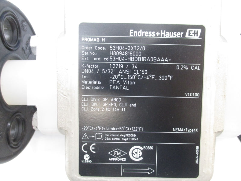 ENDRESS+HAUSER 53H04-3XT2/0 85-260VAC NSNP