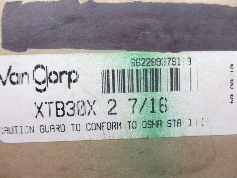 VANGORP XTB30X27/16 NSFS