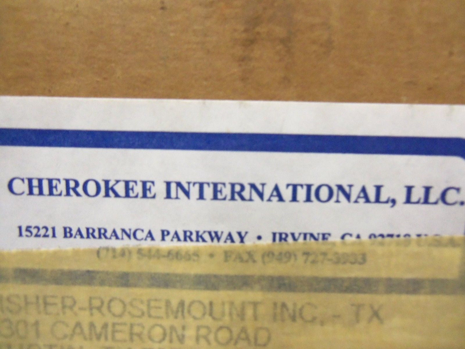 CHEROKEE INTERNATIONAL, LLC ACE101 *NEW IN BOX*