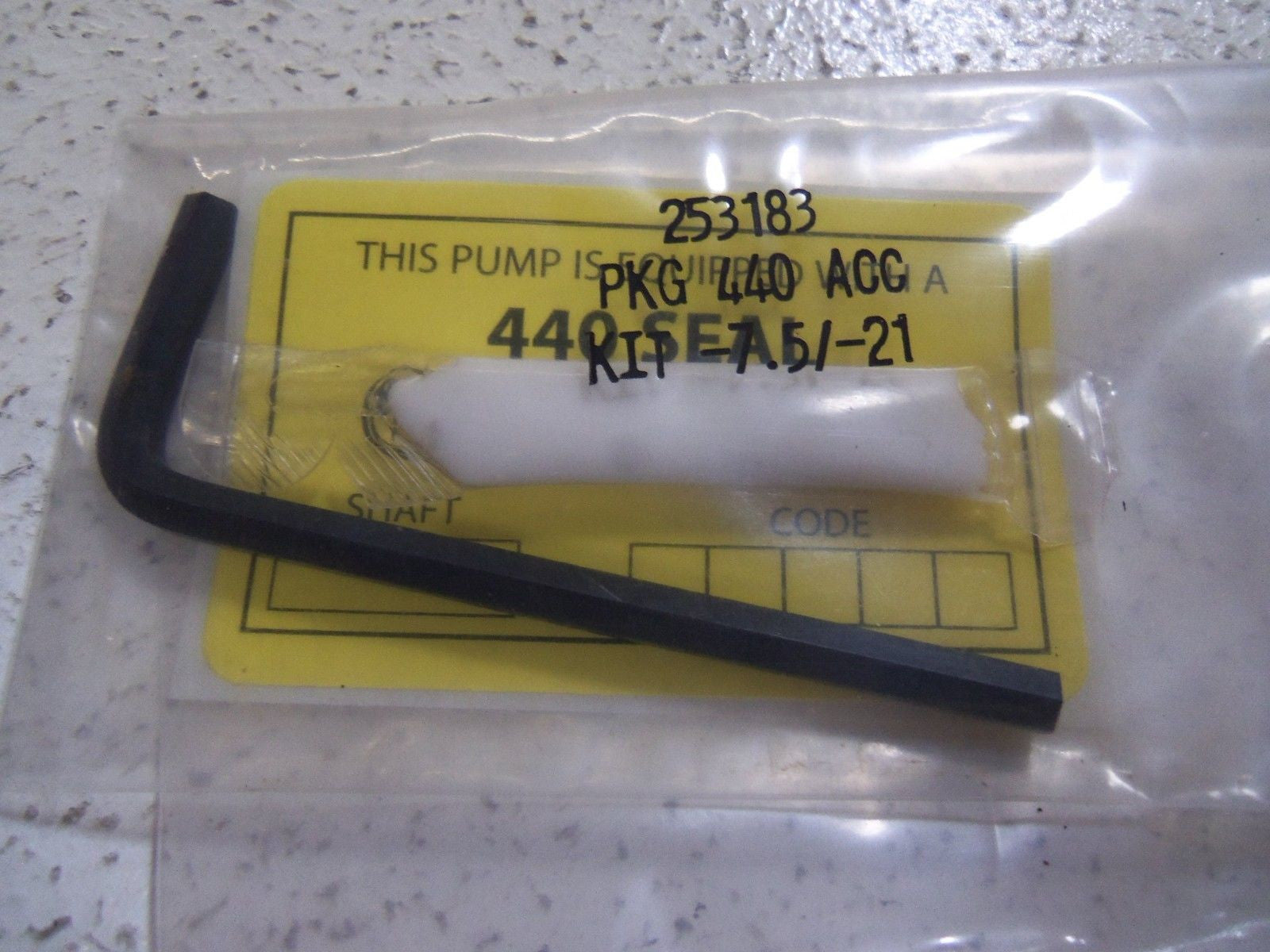 CHESTERTON 440-21 RU CB/S SEAL KIT  *NEW IN BOX*