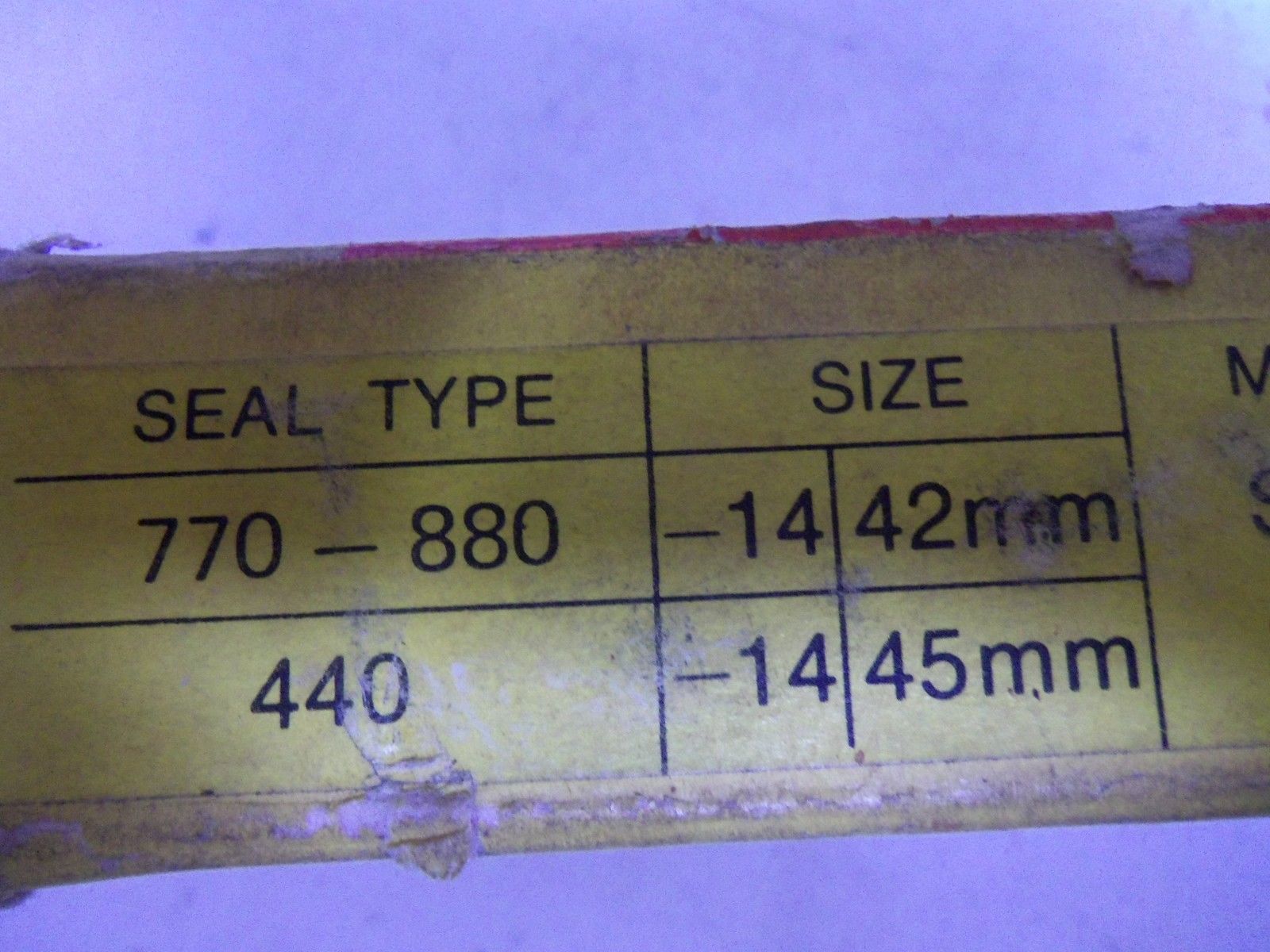 CHESTERTON 770-880 CERAMIC SEAL *NEW IN BOX*