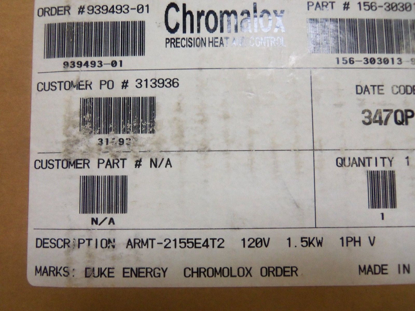 CHROMALOX ARMT-2155E4T2 *NEW IN BOX*
