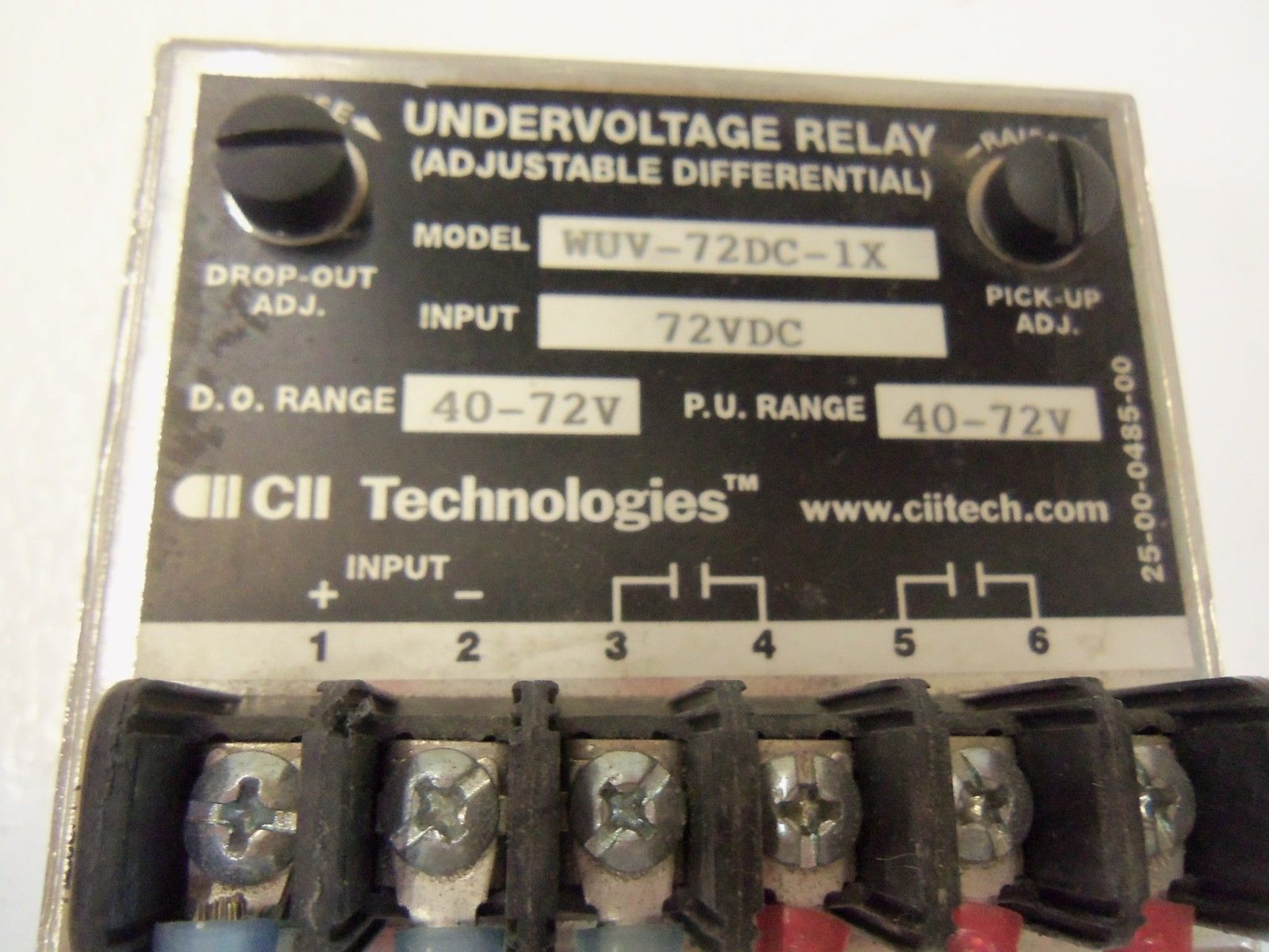 CII TECH WUV-72DC-1X *USED*