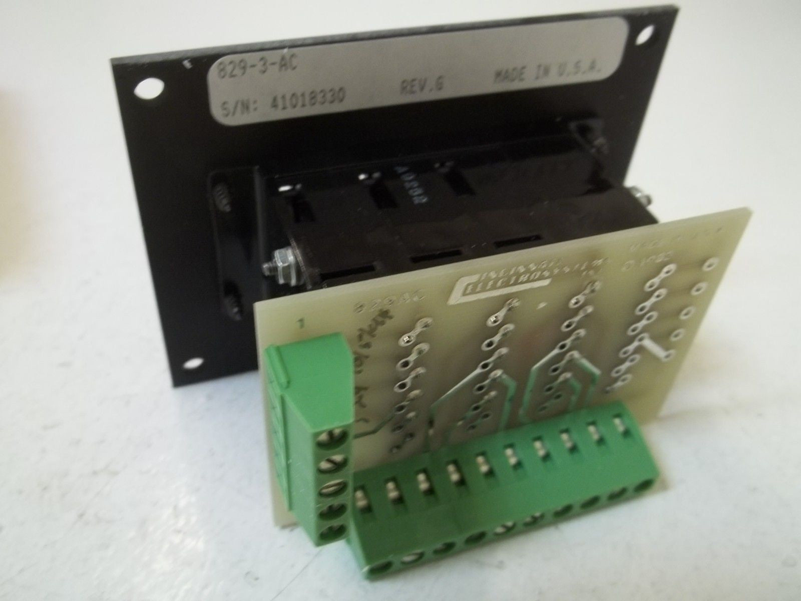 CINCINNATI ELECTROSYSTEMS 829-3-AC DIGIT SWITCH   *USED*
